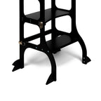 STEP'n'SIT® Convertible 2-in-1 Helper Tower/Table With Support Legs - Black